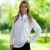 Women's ¼ Zip Cloud Long Sleeves